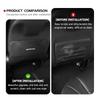 Leather Car Anti-dirty Seat Back Protective Mat Anti Kick Pad For Mercedes Benz AMG W202 W212 W213 W220 W221 W222 C180 C200 C260