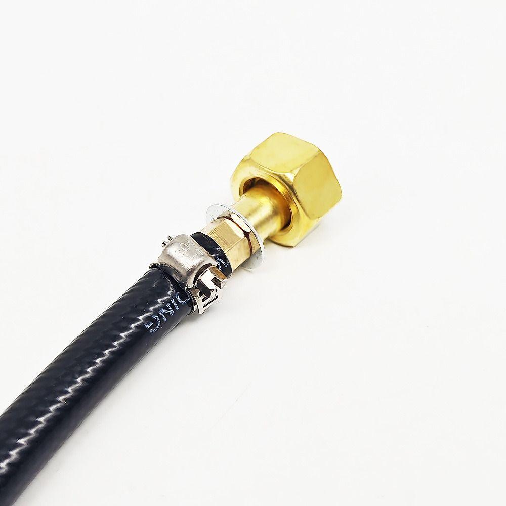 Portable Gas Refill Adapter Multifunctional Valve Braided Hose Connection Hose  Stove Head
