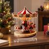 Christmas Acrylic Standee Desktop Decoration, Flat Holiday Tabletop Ornament, 20 cm