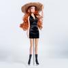 DIY Toy Elegant Black Dress Fashion Doll Party Dresses  For 30cm Doll/for 1/6 BJD Dolls