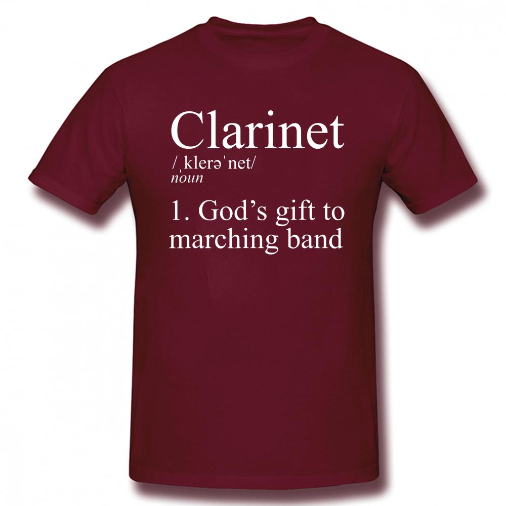Definition Of Clarinet Marching Band T Shirts Graphic Cotton Streetwear Short Sleeve ONeck Harajuku Hip Hop Tshirt UnisexF