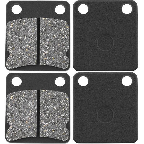 AHL Semi-metallic Front Brake Pads Set for Kawasaki KVF360 A Prairie 360 (4x4) 2003-2010 KVF360 B Prairie 360 2003-2009 KVF400 A1/A2/B1 Prairie