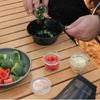 Spices Jar Storage Bag Organizers Seasoning Bottles Holder Condiment Container