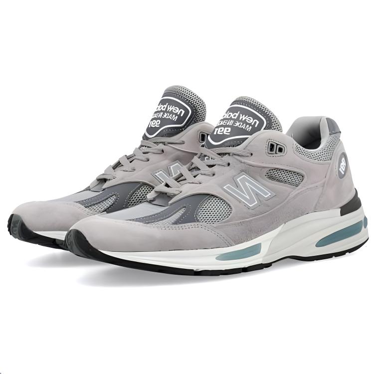 New Balance Nb 991 Comfortable Soft Durable Lightweight Low-Top Running Shoes Men Sneaker Gray U991GL2L