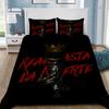 Anuel AA Duvet Cover Pillowcase Hasta Bedding Set Adult Boy Girl Bedroom Decoration Children Single Double Large Size