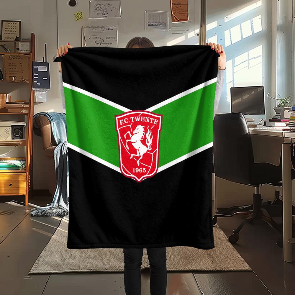 Football Club Twente Flannel Blanket, High quality Comfortable for All Seasons, Home Decor, Warmth and Comfort