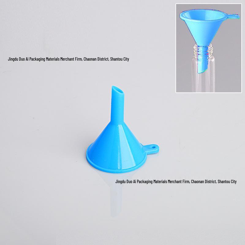 Clear Plastic Mini Funnel for Liquid Dispensing and Perfume Filling