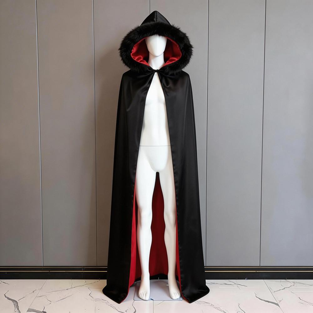 Twilight Volturi Vampire Cloak For Cosplay And Halloween With Polyester Fabric For Adults