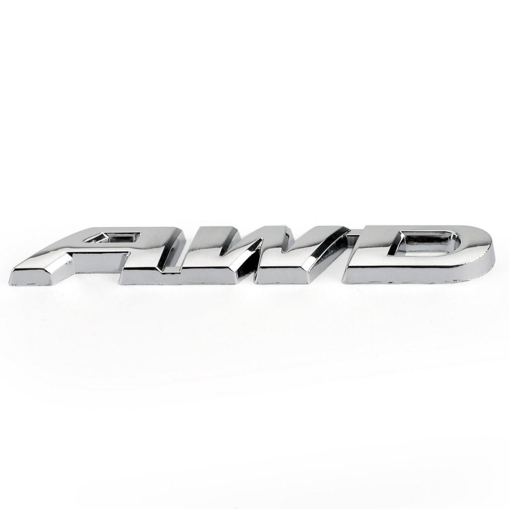 AWD Word Letter Metal Car Truck 3D Sticker Emblem Badge Decal Auto Car