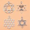 Charms Religion Talisman Amulet Mixed Set Pendants Vintage Jewelry Supplies QC105