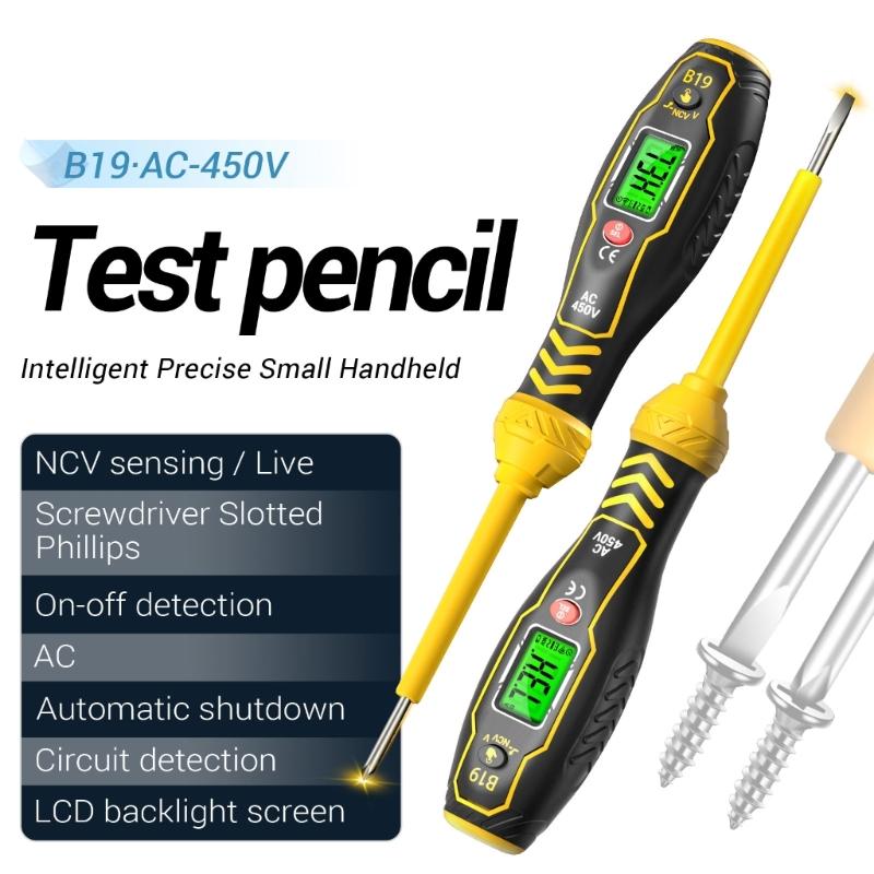 Industrial Tester Pen Buzzer Alarm Test 30-1000V Detector Meter Voltmeter Diagnostic Breakpoint Finders Tool Testing
