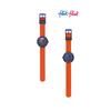 Flick Flack Fcsp103 Città della Vita Arancio Mattone Orologio in Poliuretano per Bambini