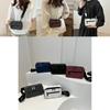 Stylish Men's Casual Crossbody Bag Fashionable Minimalist Commuter Small Square Bag