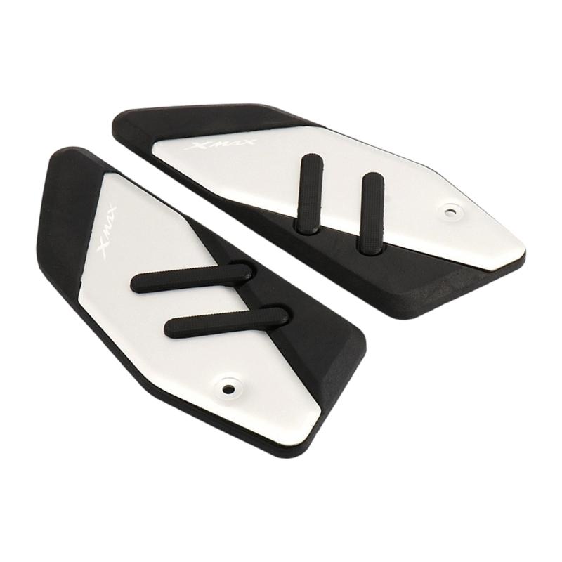 Quick Install Antislip Footrest Covers Aluminum Rubber Motorcycle Accessories Full Protection for Long Rides