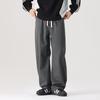 Spring and Autumn New Pants Men's American Loose Straight Casual Pants Wide Leg Sports Pants Men's