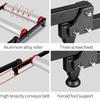 51 * 19.7 in Aluminum Alloy For MTB Road Bike Bike Roller Trainer Stand Bicycle Indoor Exercise Bike Training Silent Folding Trainer