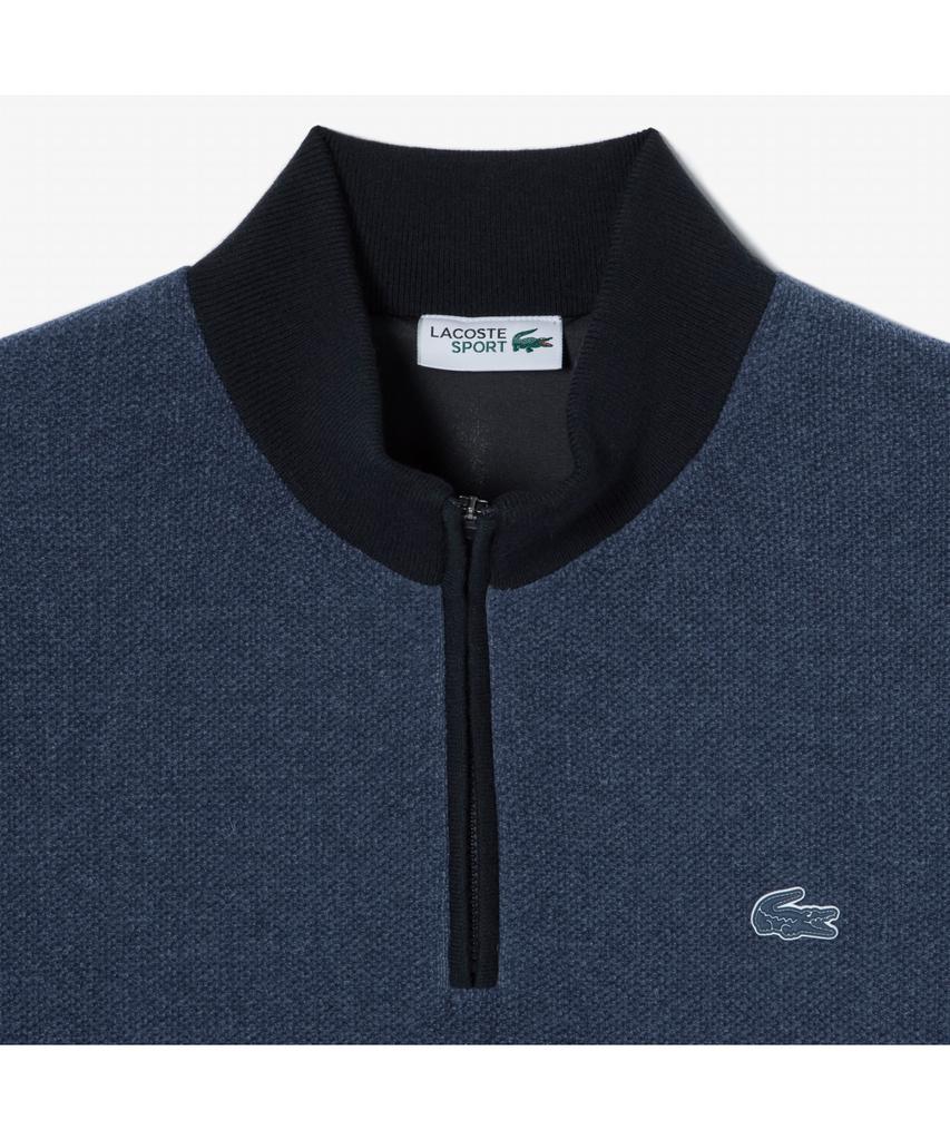 LACOSTE Men'S Golf Windproof Half-Zip High-Neck Sweater Ah807E-55N 3Gf