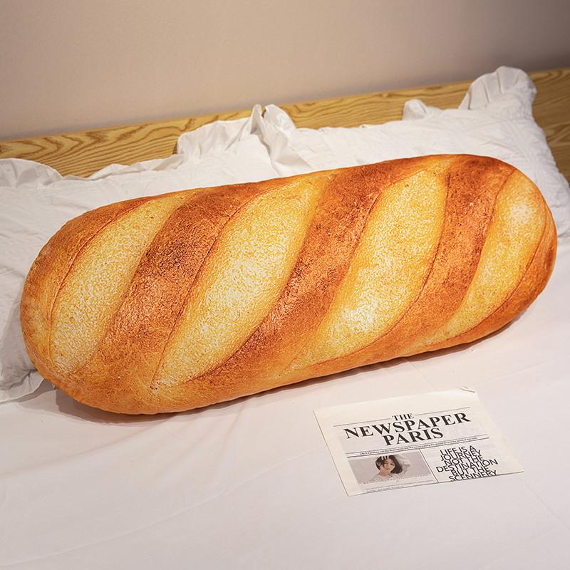 20cm Butter Lang Französisches Baguette Brot Plüschkissen Gefülltes Essen Plüschtier Plüsch Rückenstütze Sitzkissen Dekoration Geschenk white