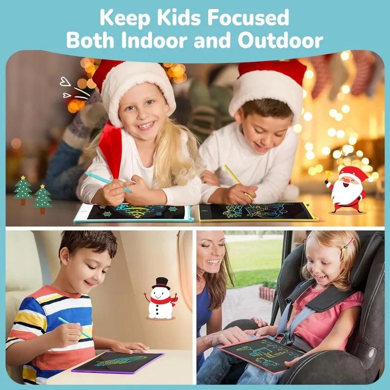 8.5 Inch LCD Writing Digital Graphic Drawing Tablets for kids Montessori Electronic Handwriting Pad Toys Graffiti Drawing Board