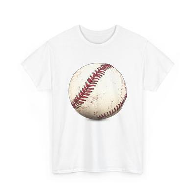 Baseball T-Shirt | Funny Baseball Fan Tee | Vintage Baseball Ball Clipart Shirt