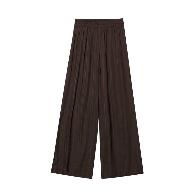 Kaslead New Arrival Women's Clothing Fashion Style Fashion High Waist Wide Leg Casual Pants 8741020 743