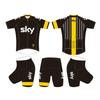 Kinder Fahrradoutfit Kurzarm Set Atmungsaktives Netz Reitanzug Laufrad Roller Skateboarden