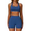 JYL Summer Naked Yoga Set Professional Gym Training Outfit