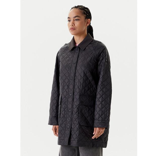 

Демисезонная куртка Tommy Hilfiger WW0WW46448, черная, стандартный крой XS