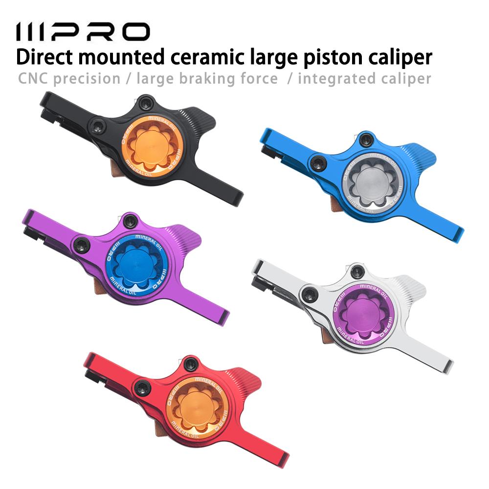 IIIPRO Direct Mount Hydraulic Disc Brake Caliper - Full CNC Lightweight MTB Brake - Compatible with Mountain Bike Disc Brakes