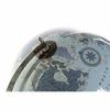 Globe DKD Home Decor Blue Silver PVC Aluminum 33 X 33 X 44 Cm
