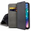 Case for MOTOROLA MOTO G5S CLOSED SMART MAGNET CASE BLACK + GLASS