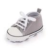 Sneakers classiche in tela per bambini Stampa per neonati Star Sports Neonati maschi Scarpe per primi camminatori Scarpe da bambino antiscivolo per neonati