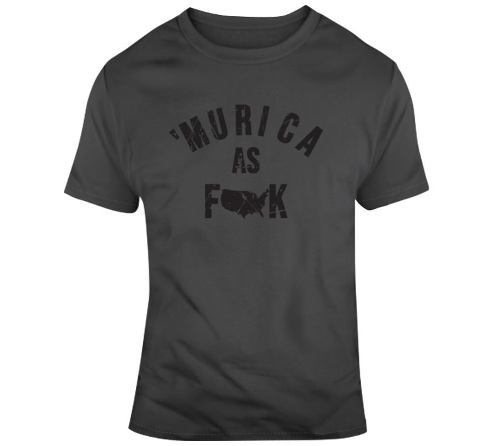 Murica AF Fourth of July Funny T Shirt Unisex T-Shirt XXL