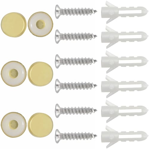 Dianoo 27.5cm Gold Wine Glass Rack, Under Cabinet/Shelf Wine Glass Holder, Stemware Rack, Wine Glass Storage Hanger, 3 Rows