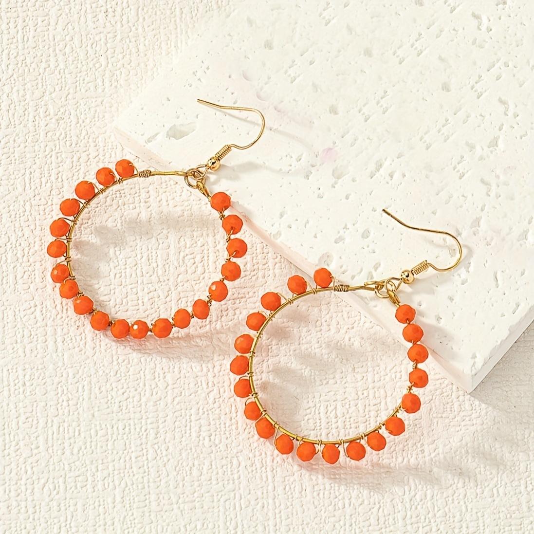 

Japan and Korea fashion earrings crystal flash earrings simple temperament earrings high sense