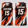 Fashion Custom Basketball Jersey   Free DIY Name Team Name Number 3D Printed Sports Vest Loose Quick Dry Team Uniforms