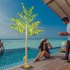 Simulated Palm Tree Copper Wire Lamp - Decorative Landscape and Living Room Lighting for Festivals and Parties