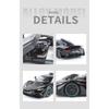 Modello di auto sportiva in lega Benzs One in scala 1/18 Diecast Metallo Concept Veicoli da corsa Modello di auto Simulazione suono e luce Giocattoli per bambini Regalo