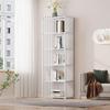 Multi-Layer Dustproof Floor Bookshelf for Home and Kids' Books, Desk-Side Book Storage Rack