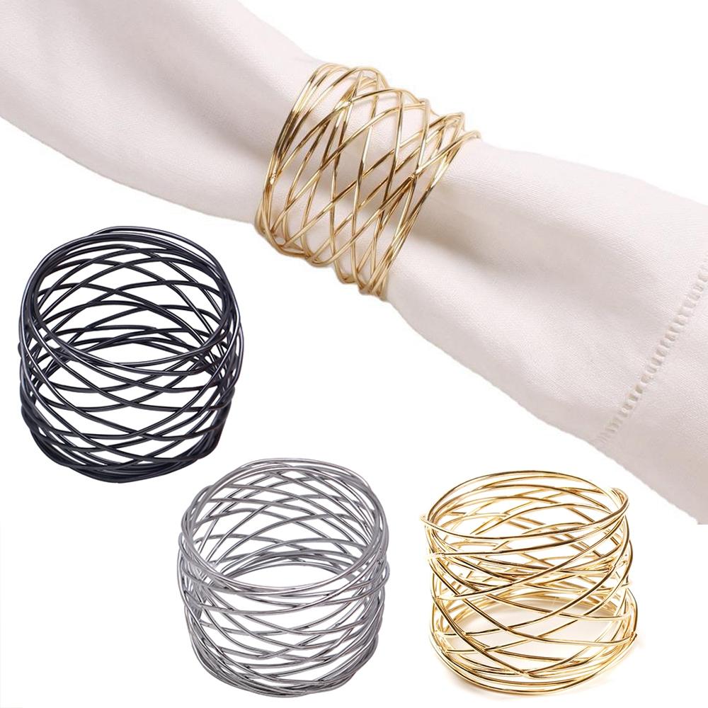 Decoration Kitchen Cross Banquet Weddings Napkin Rings Serviette Rings Napkin Buckles Napkin Holder
