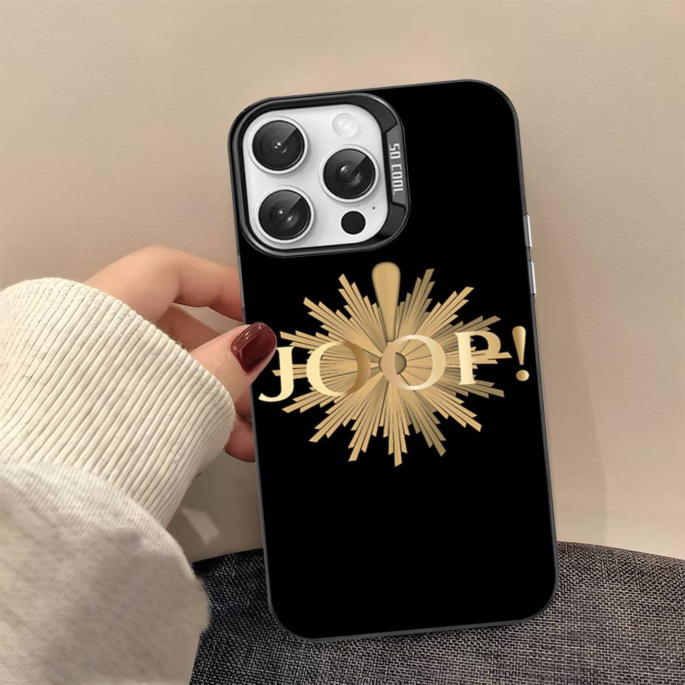 Modemarke J-Joop Handyhülle Für IPhone 17 16 15 14 13 12 11 Pro Max Plus Pro Bunte Hülle
