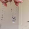 Titanium Steel Non-fading Small Waist Necklace Women's Summer Niche Design Accessories Collarbone Chain Pendant
