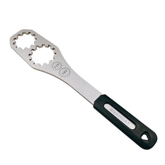 Bicycle Flywheel Remover Wrench Stainless Steel Road Bicycle Freewheel Cassette Lockring Installation Removal Bike Repair Maintenance Tools