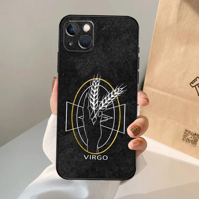 Zodiac Constellation Phone Case For iPhone 17 Air 16 15 14 13 12 11 Pro Max 12 13 mini 15 16 Plus 16e Cover Coque