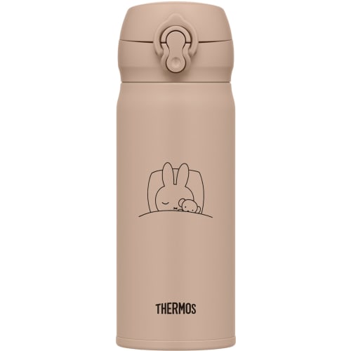 Thermos Water Bottle Vacuum Insulated Mobile Mug 400ml Miffy Milk Tea JNL-405B MKT