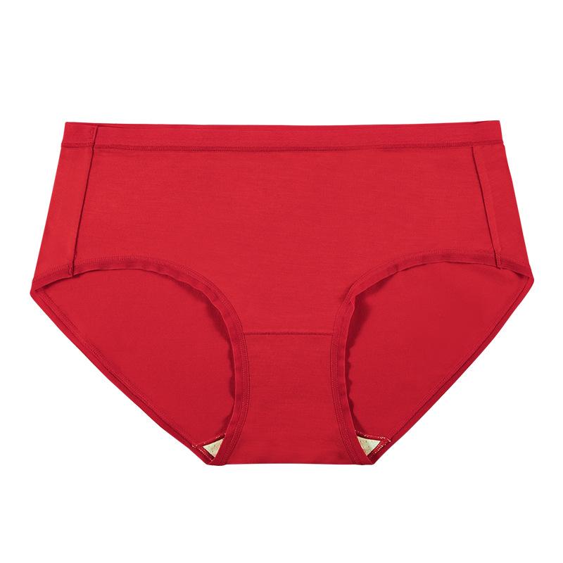 Lenjerie moale de mătase Lenjerie netedă Lenjerie de ultimă oră Lenjerie modală Lenjerie antibacteriană Slip de damă cu talie medie