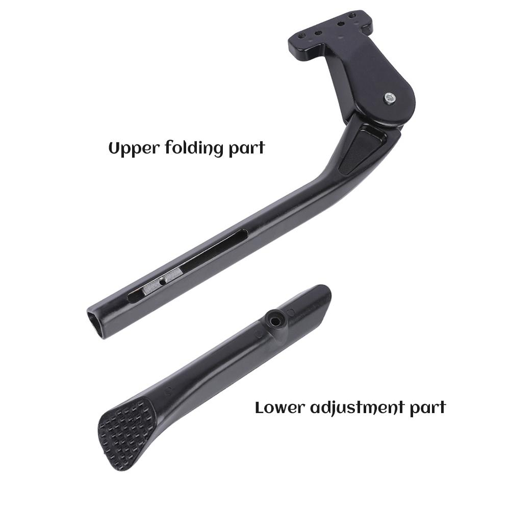 Bike Kickstand Alloy Adjustable Height Rear Side Kick Stand Bike Side Support for 22 24 26 Inch