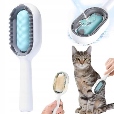 Animal Brush For Hair, Fluff, Water Dispenser, Dog, Cat Massager