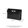 For MINI Cooper S JCW WORKS R55 R56 F55 F56 R57 R58 R59 R60 R50 Car Logo Tissue Box Napkin Holder Case Paper Towel Storage Bag
