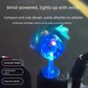 LED Wind Powered Colorful Pinwheel Light for Bike Motorcycle Decoration Safety
